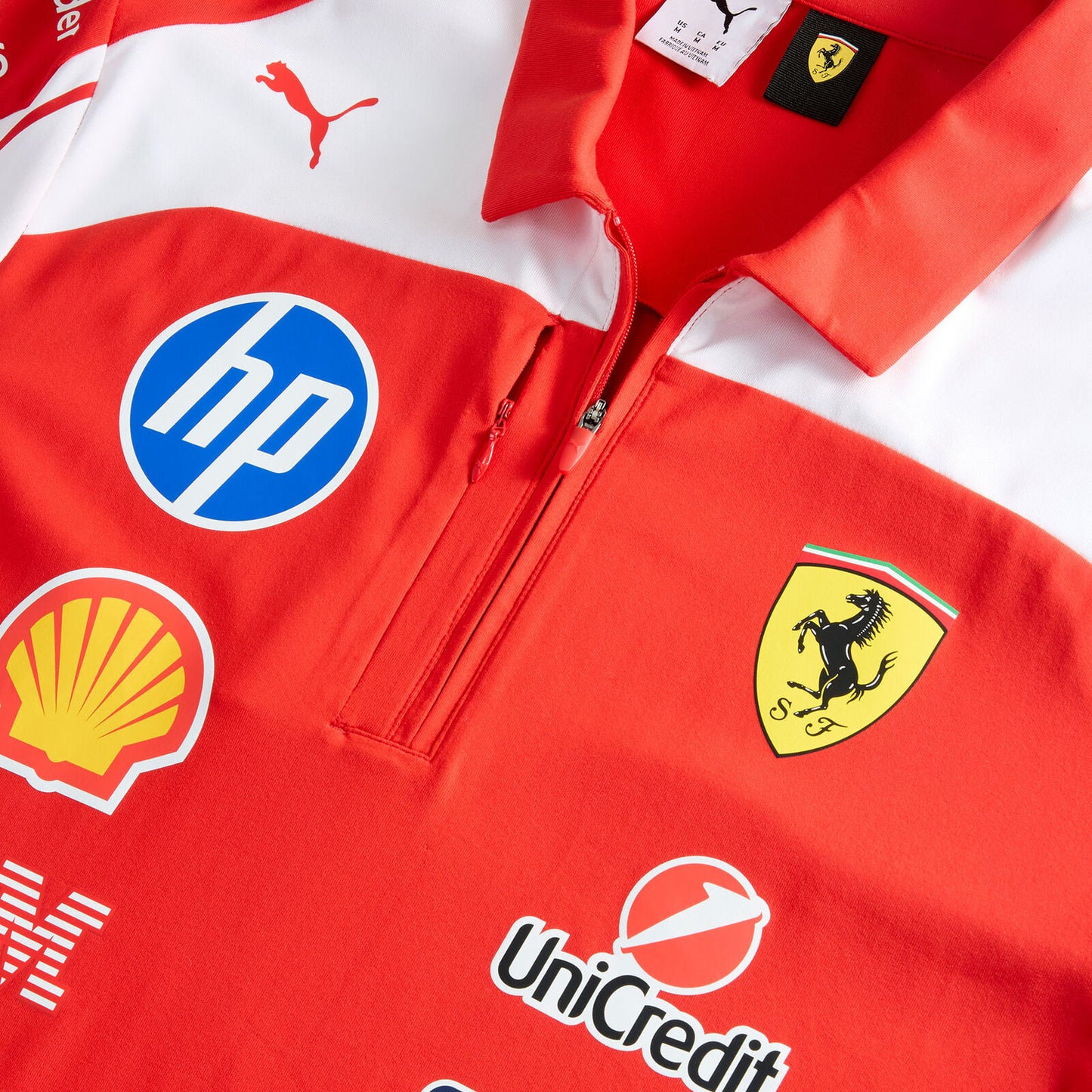 SF RP Authentic Polo - Puma Red