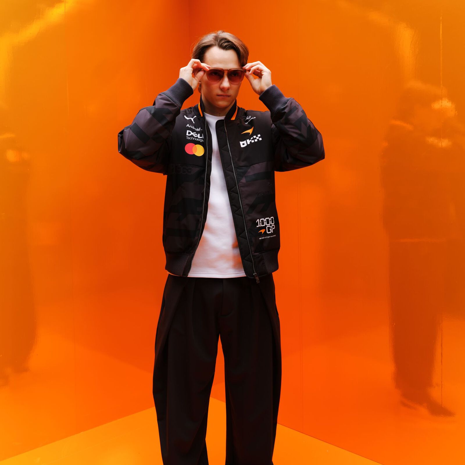 MCL MONACO TOKAS 26 SUNGLASSES - Papaya