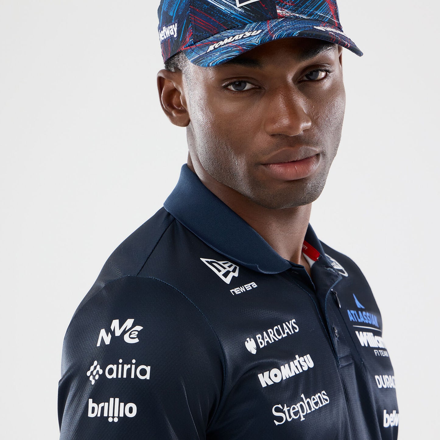 WR SE UK TEAM TECH POLO - Navy