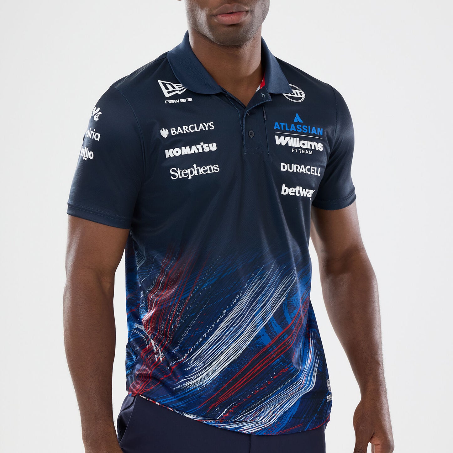 WR SE UK TEAM TECH POLO - Navy