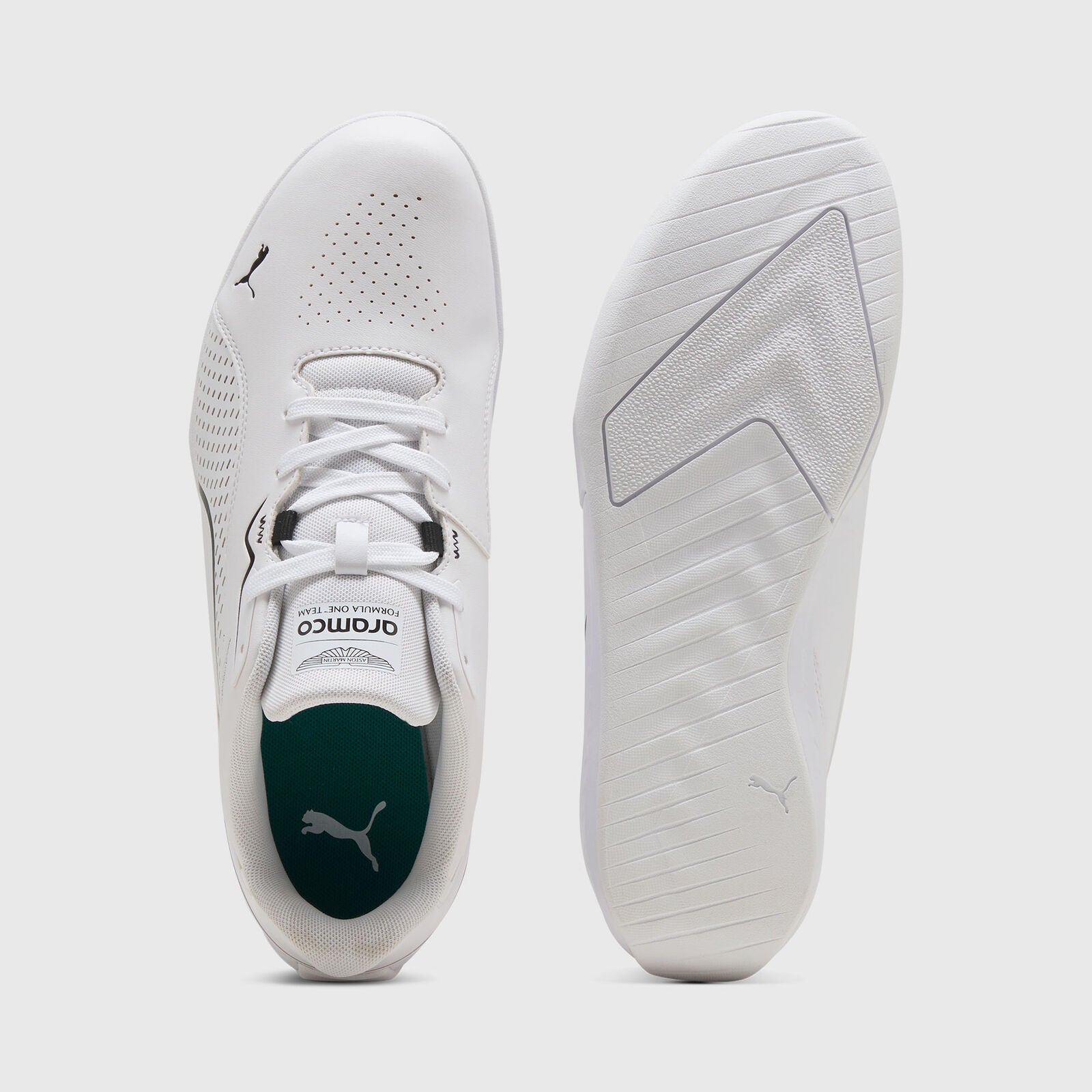AMF1 LS DRIFT CAT 11 - PUMA White-Green Lux