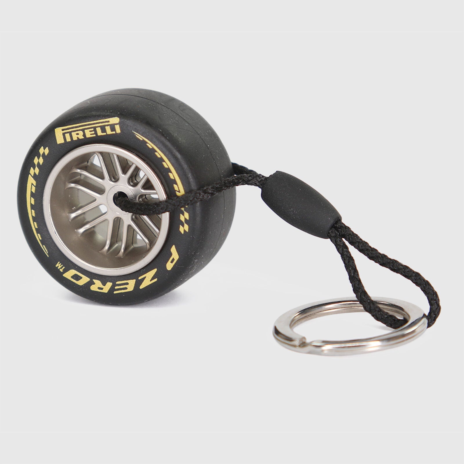 PIRELLI FW TYRE KEYRING - Yellow