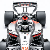 AUDI FW R26 2026 POSTER - Grey