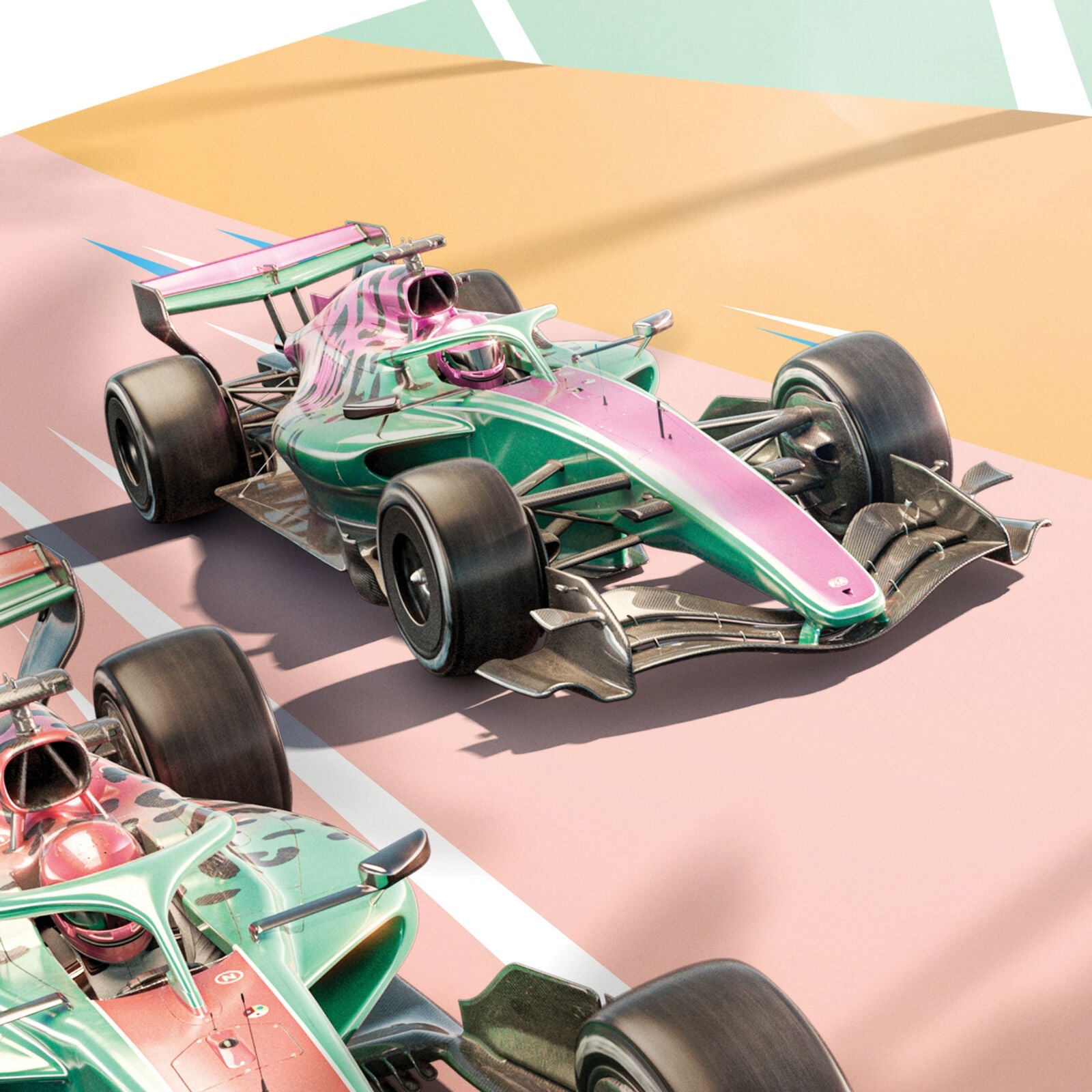 F1 SE MIAMI 2026 LARGE POSTER - Multi