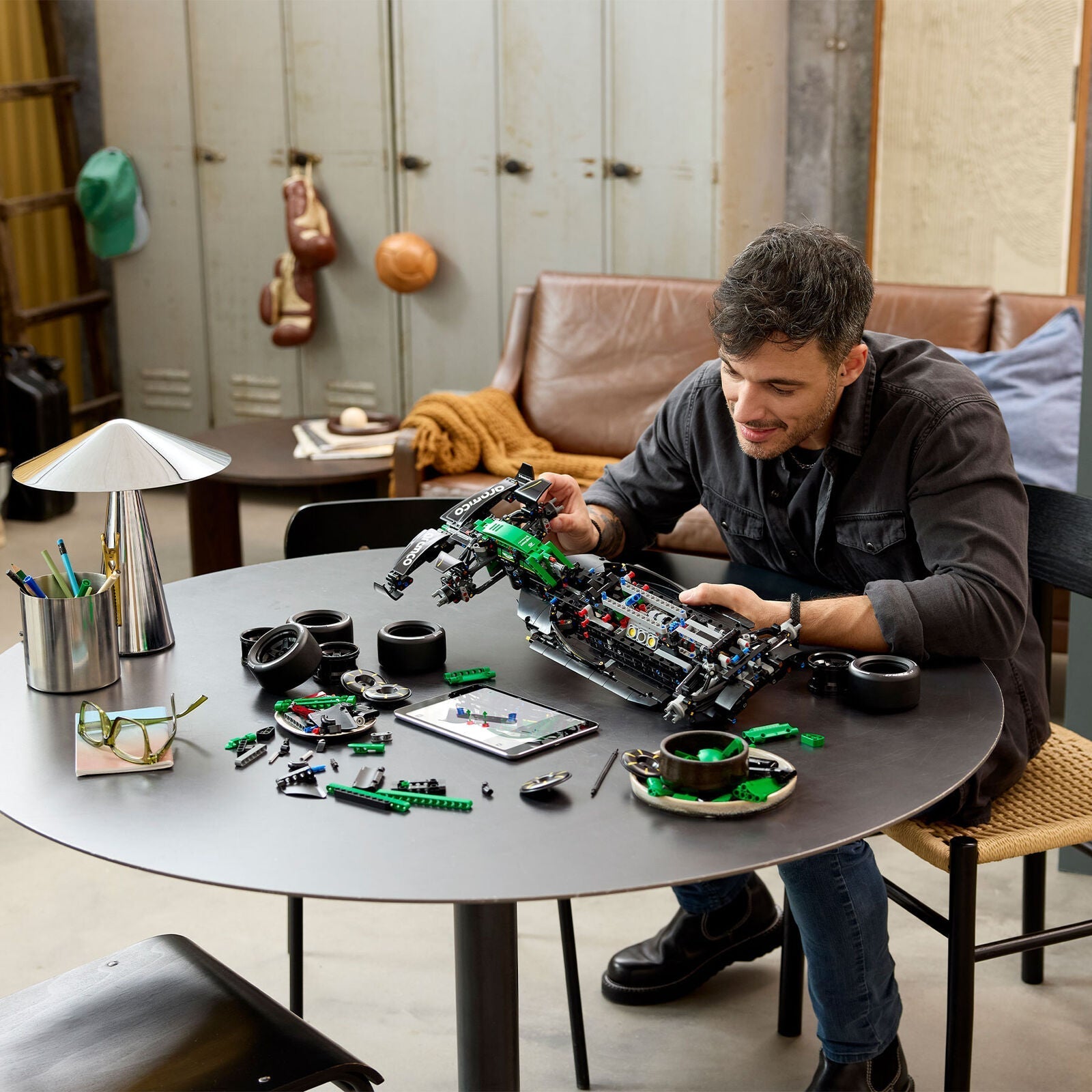 AMF1 AMR25 TECHNIC LEGO SET - Green