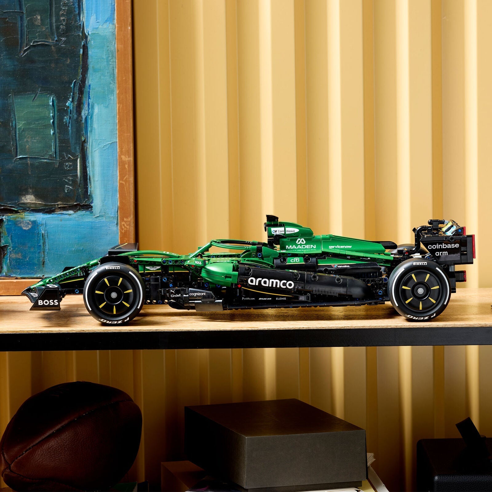 AMF1 AMR25 TECHNIC LEGO SET - Green