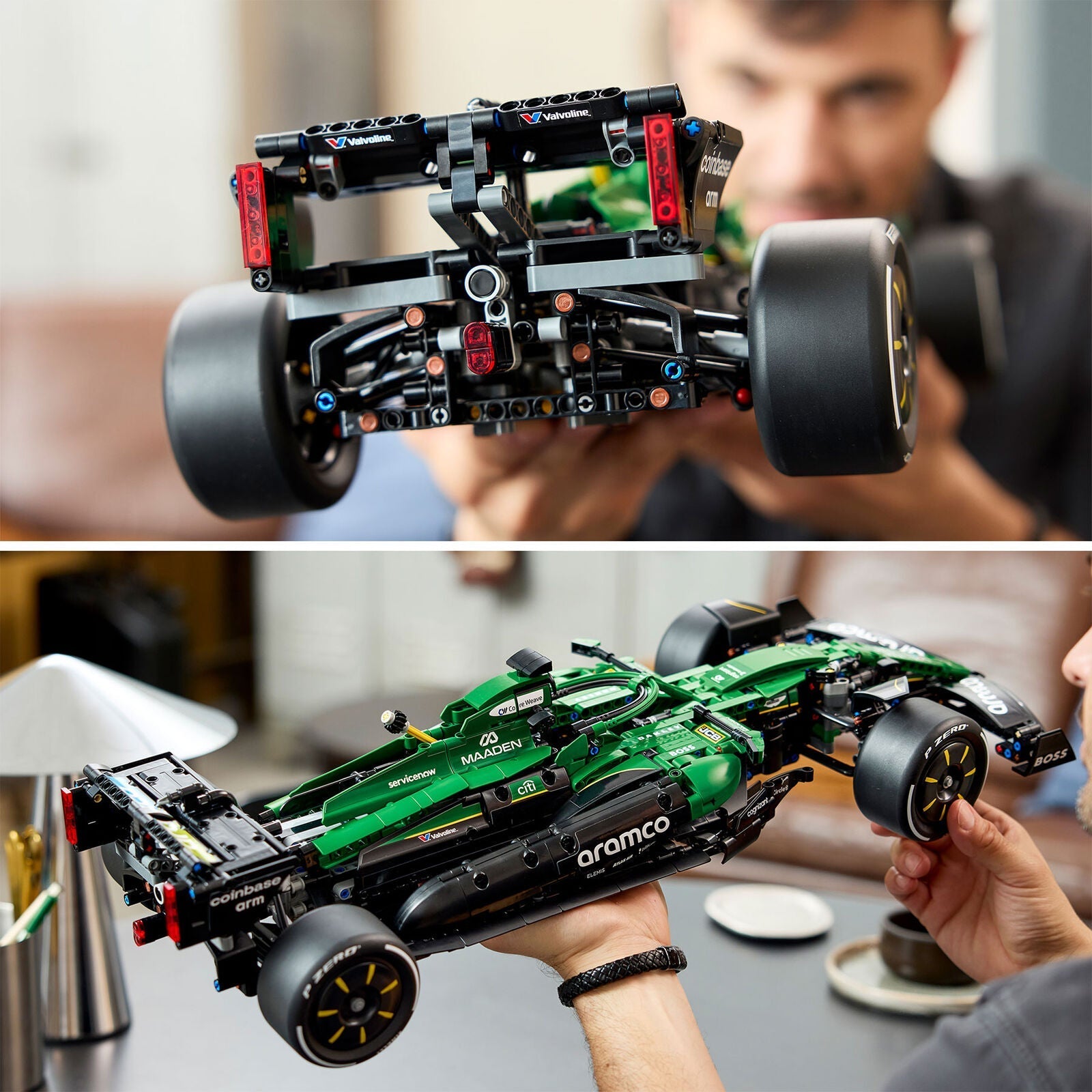 AMF1 AMR25 TECHNIC LEGO SET - Green