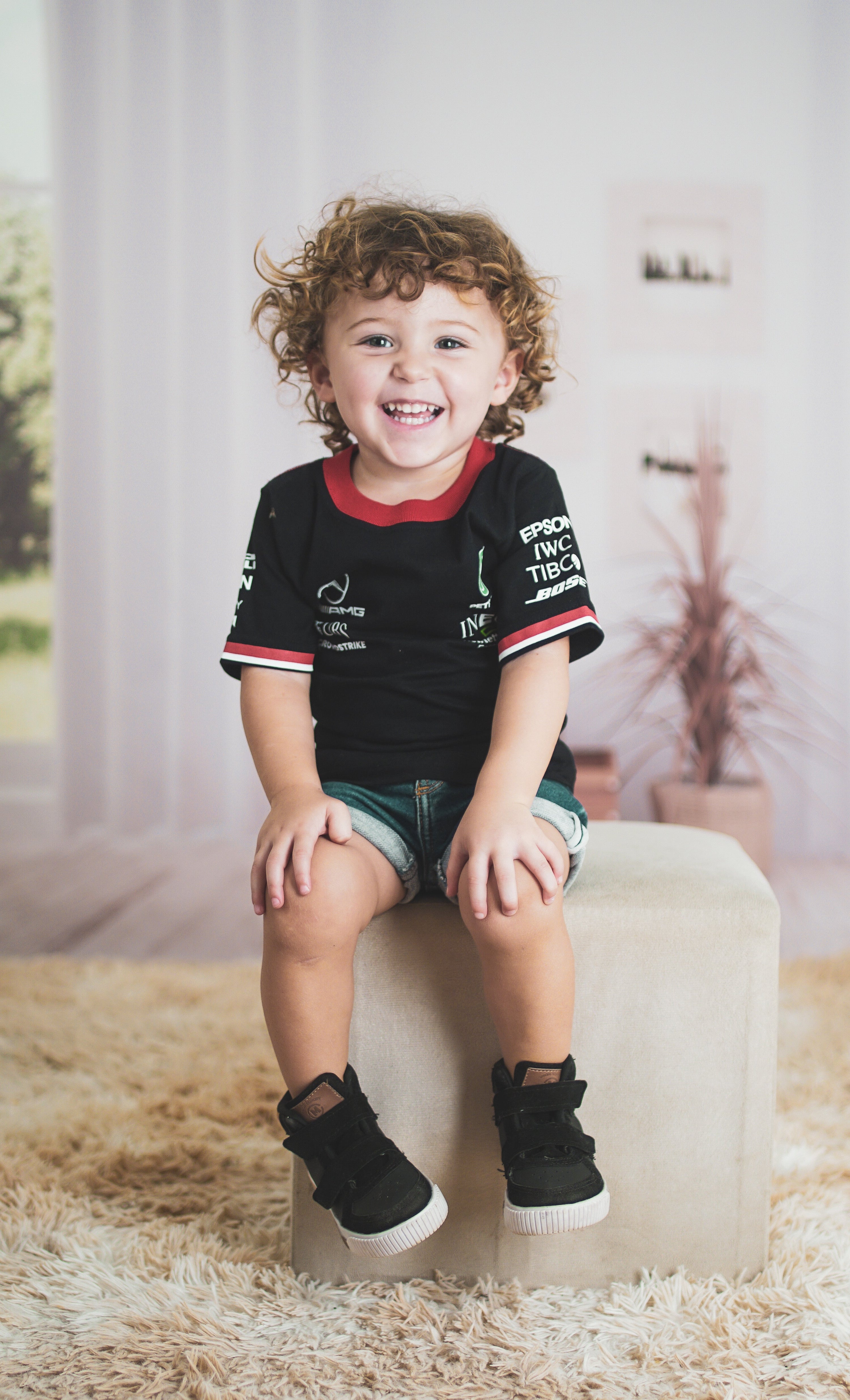F1 Mercedes baby racing Shirt Hamilton 44 jersey 100% cotton |... - baby & toddler shirt image 8