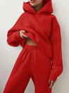 Two - Piece Tracksuit Set - Red - XXXL - 42275245752389