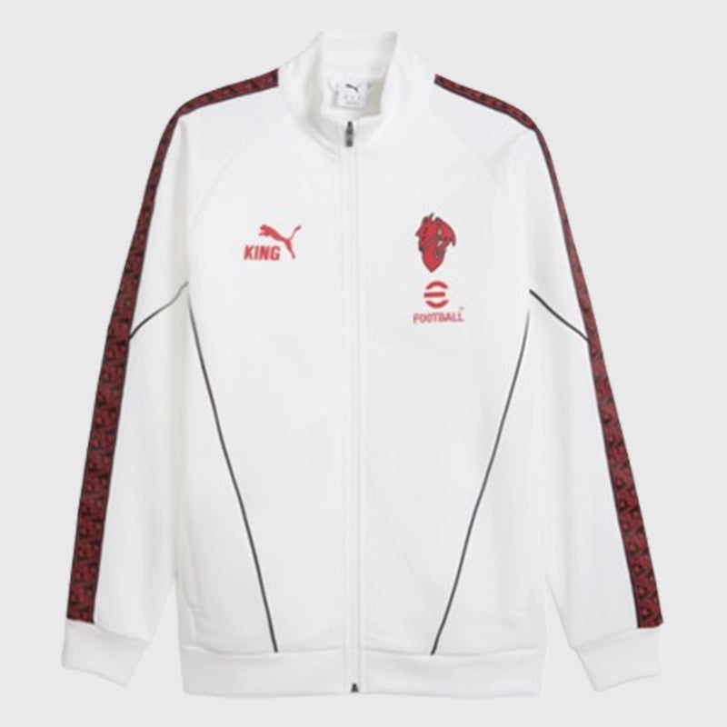 AC Milan KING Anthem Track Jacket Jacket unisex detail view 3 | Dash Racegear — Champion spirit meets street edge in the AC Milan KING trackwear