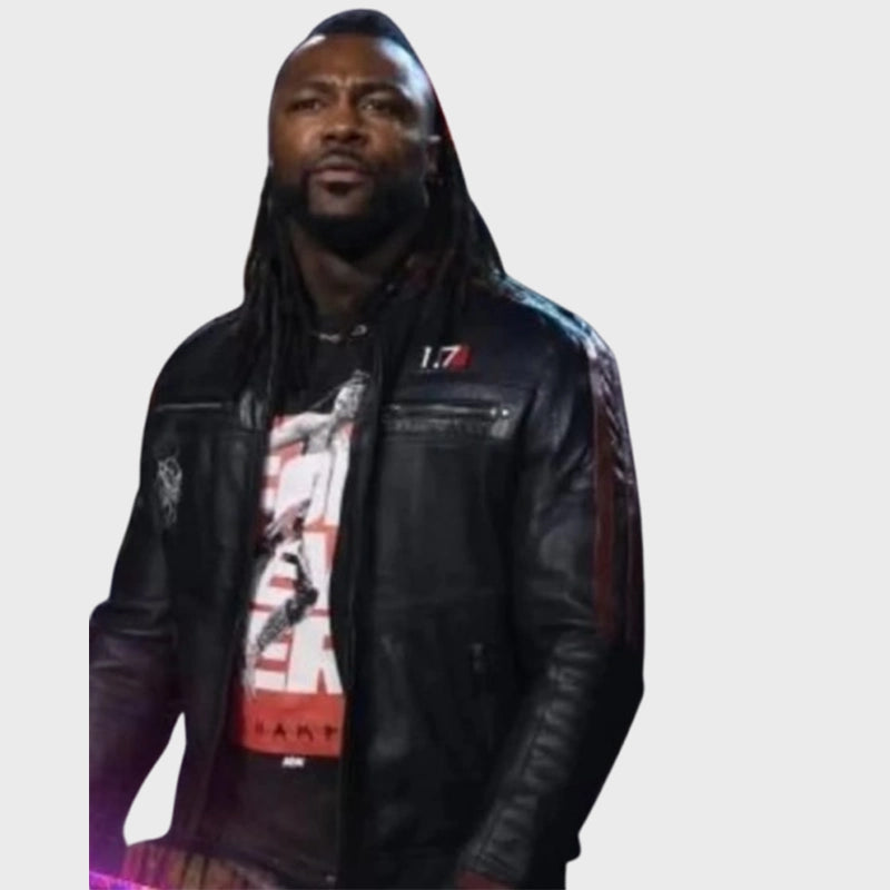 Swerve Strickland AEW N7 Jacket Jacket unisex detail view 3 | Dash Racegear — Wrestling Fans’ Favorite – Swerve Strickland AEW N7 Jacket