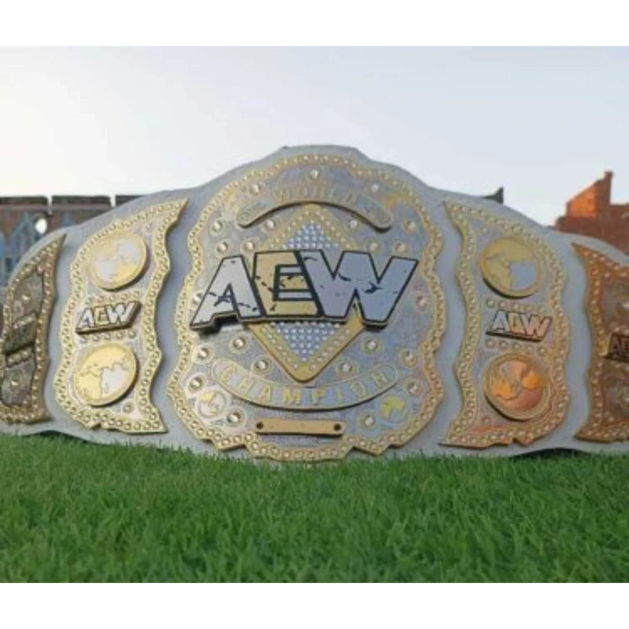 AEW World Wrestling Championship Inspired Title Belt - 8 | Dash Racegear
