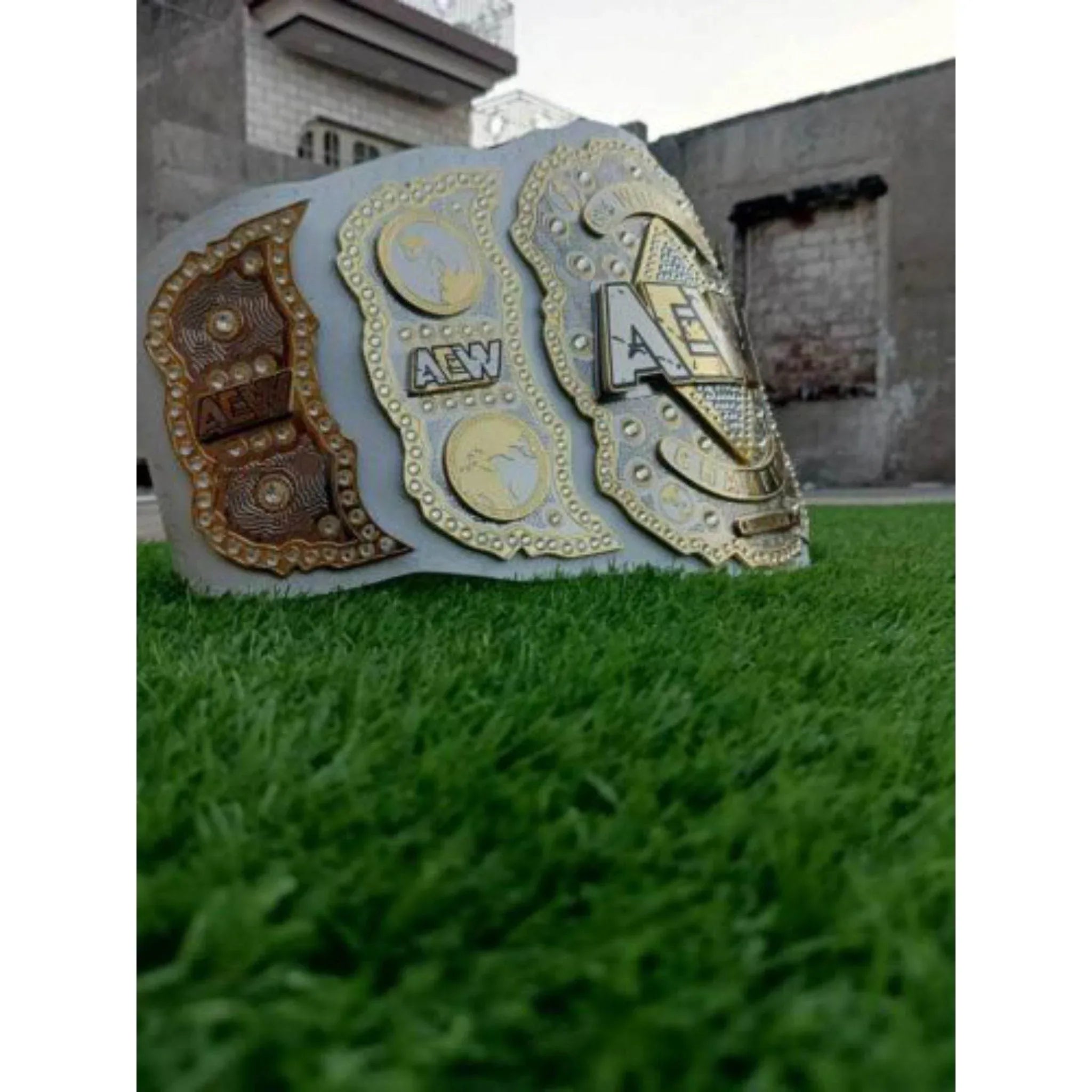 AEW World Wrestling Championship Inspired Title Belt - 3 | Dash Racegear