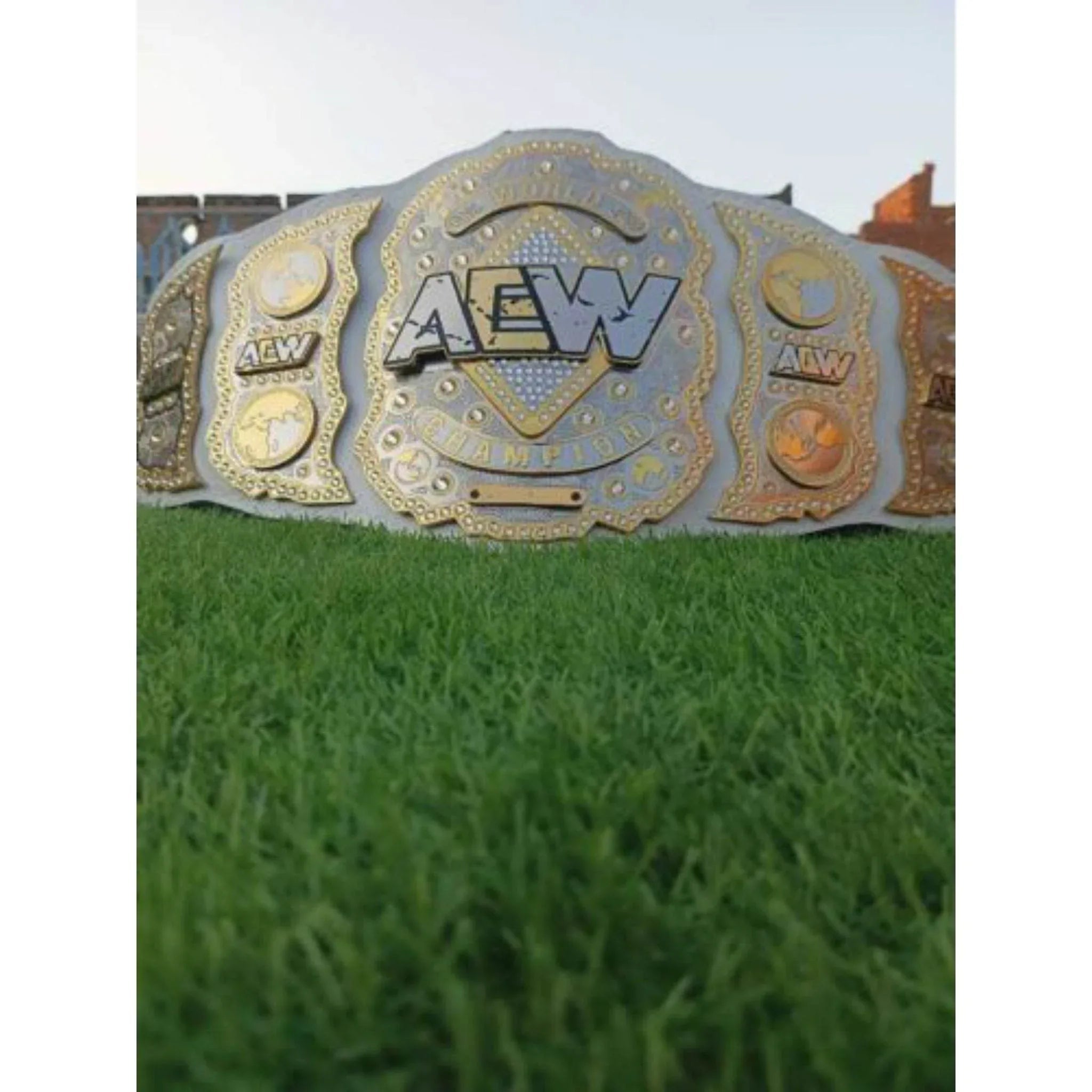 AEW World Wrestling Championship Inspired Title Belt - 5 | Dash Racegear
