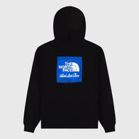 ALD x The North Face Hoodie Hoodie unisex detail view 4 | Dash Racegear — full back image of ALD x The North Face Hoodie Black