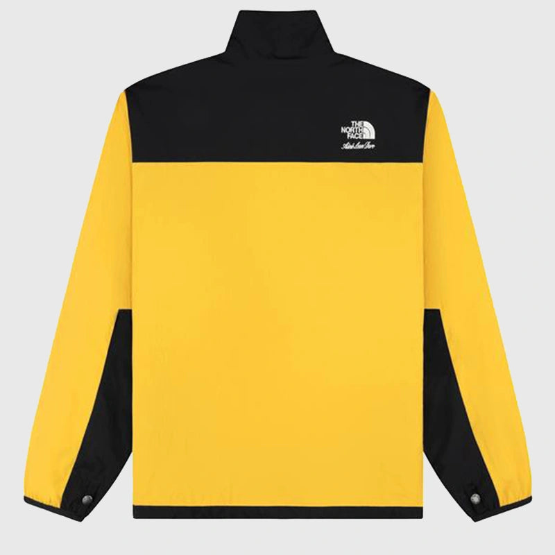 ALD x The North Face Nylon Denali Jacket Jacket unisex detail view 5 | Dash Racegear — back image of ALD x The North Face Nylon Denali Jacket Yellow and Black
