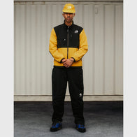 ALD x The North Face Nylon Denali Jacket Jacket unisex detail view 6 | Dash Racegear — Man Wearing ALD x The North Face Nylon Denali Yellow and Black Jacket