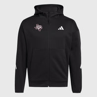 Adidas Texas A&M Aggies Player Travel ZNE Hoodie Hoodie unisex detail view 4 | Dash Racegear — Texas A&M Adidas ZNE Hoodie – Elite Comfort Meets Aggie Pride