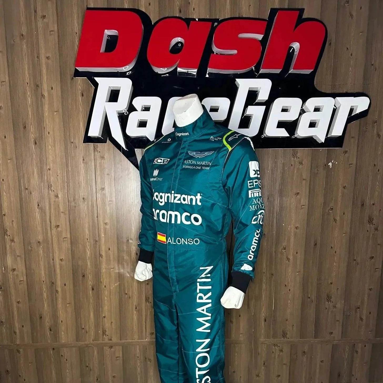 2023 Official Fernando Alonso Aston Martin F1 Race Suit