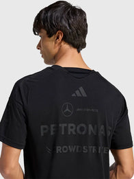 Mercedes-AMG Petronas F1 Team Night Driver T-Shirt Shirt unisex detail view 4 | Dash Racegear — 2026 Gap x Young Miko grey fleece hoodie in unisex fit, comfy and stylish for daily use.
