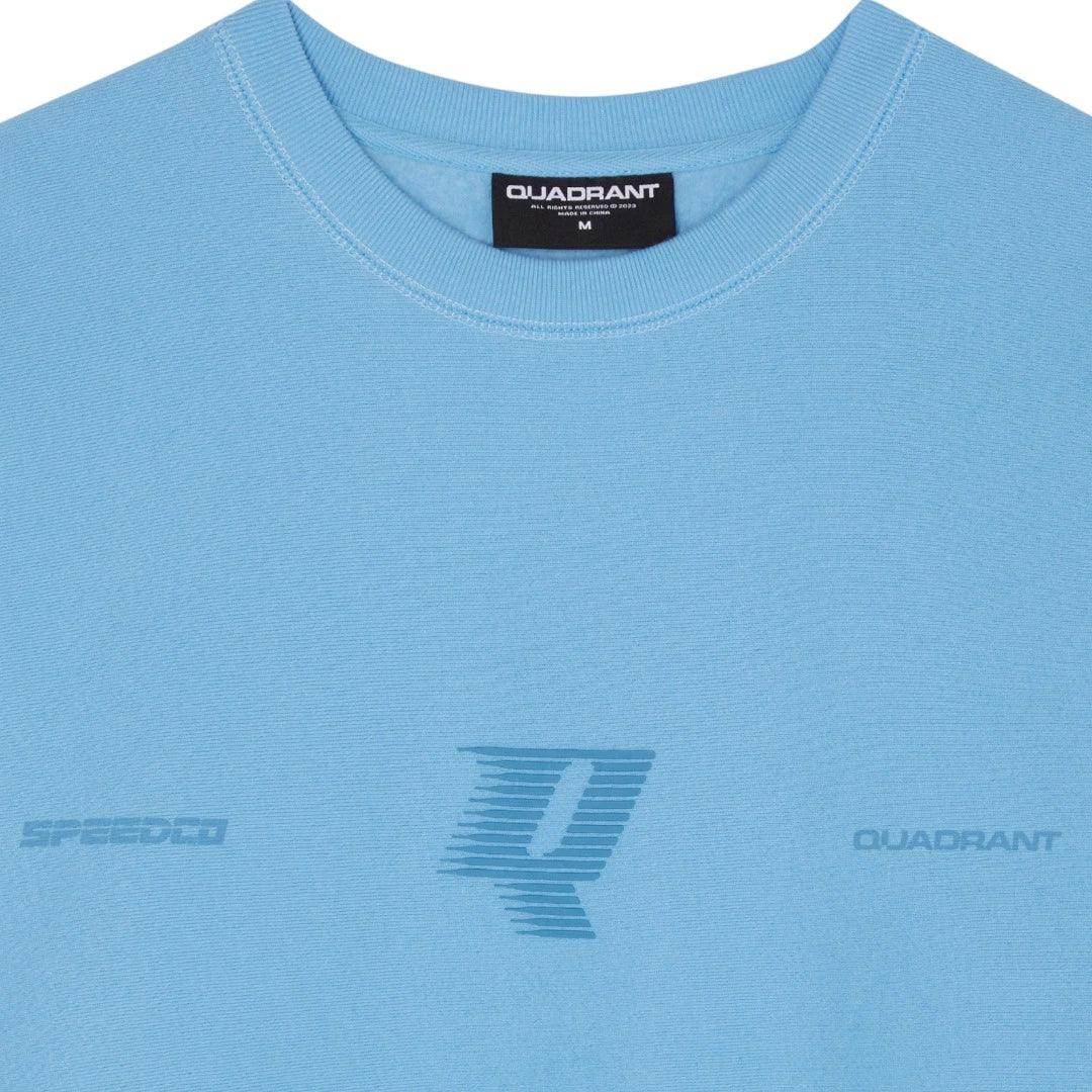 AQUATIC BLUE SPEEDCO CREW NECK