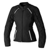 AVA CE LADIES TEXTILE JACKET - BLACK/BLACK - UK 20 / INTL 3XL