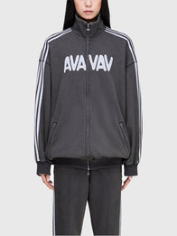 AVAVAV X Adidas French Terry Track Jacket Jacket unisex detail view 3 | Dash Racegear — Premium AVAVAV X Adidas French Terry Athletic Jacket