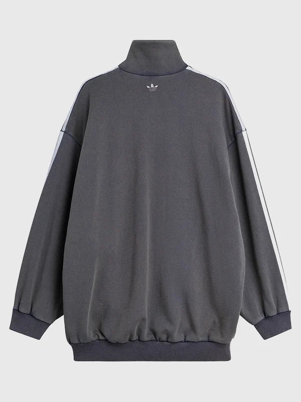 AVAVAV X Adidas French Terry Track Jacket Jacket unisex detail view 2 | Dash Racegear — AVAVAV X Adidas Track Jacket Featuring Minimalist French Terry Look