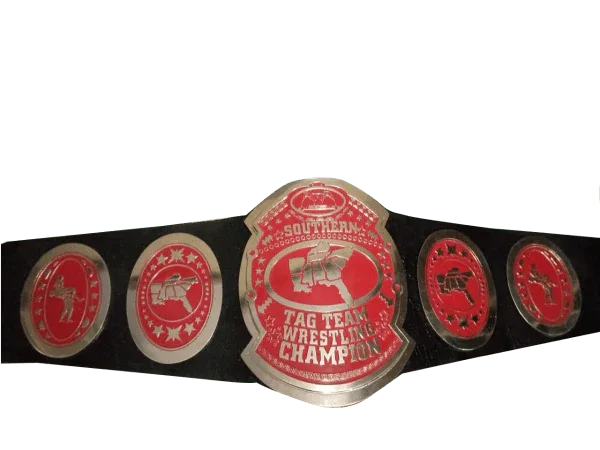AWA Southern Tag Team Wrestling Championship Title Belt - 3 | Dash Racegear