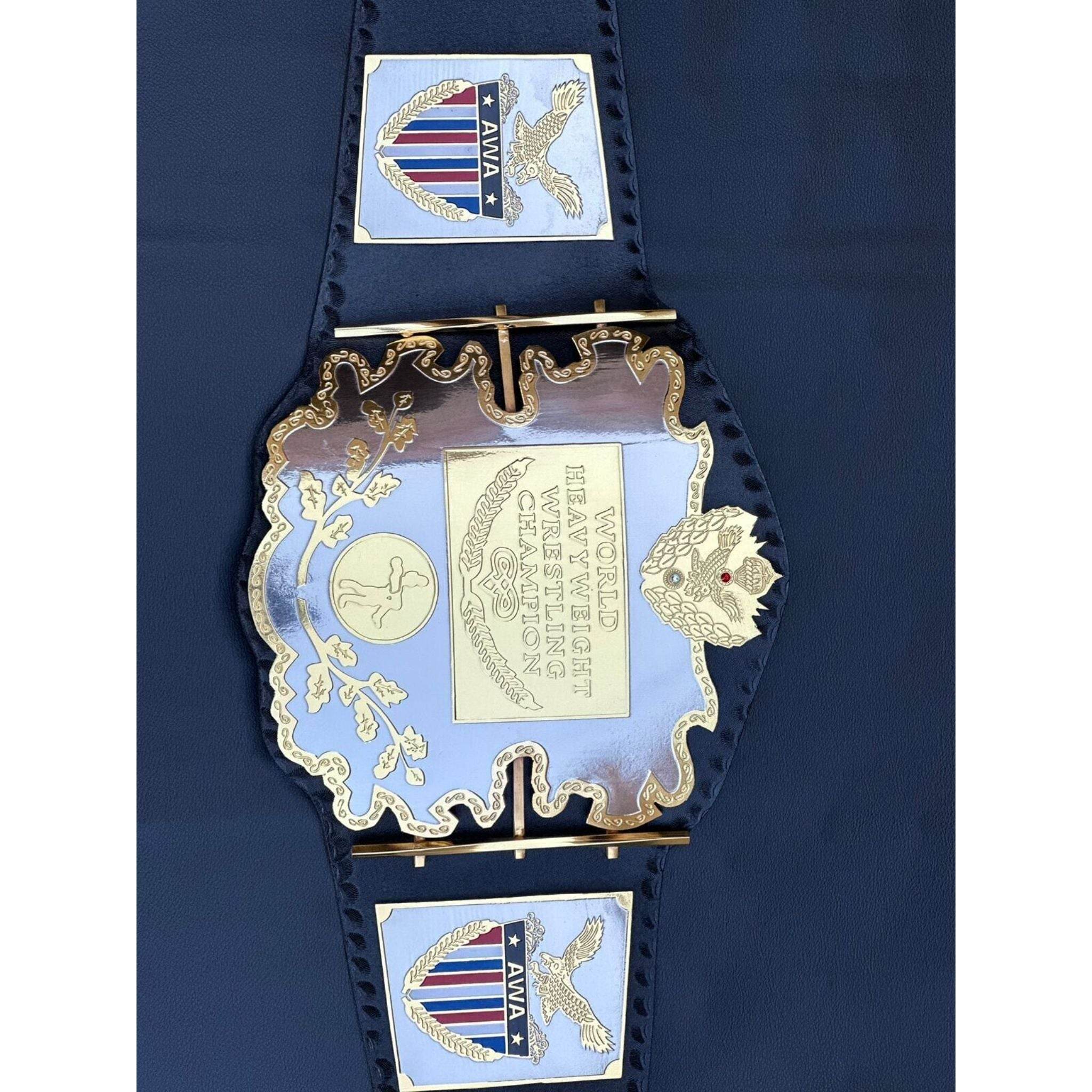 AWA World Heavyweight Championship Inspired Title Belt - 11 | Dash Racegear