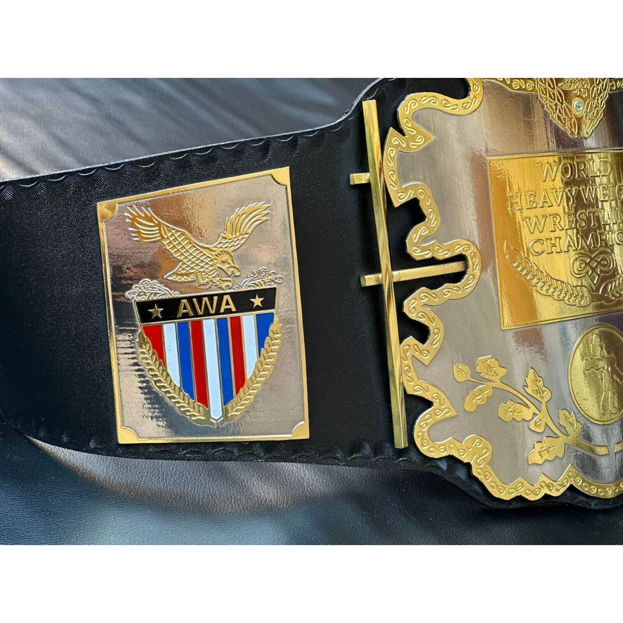 AWA World Heavyweight Championship Inspired Title Belt - 5 | Dash Racegear