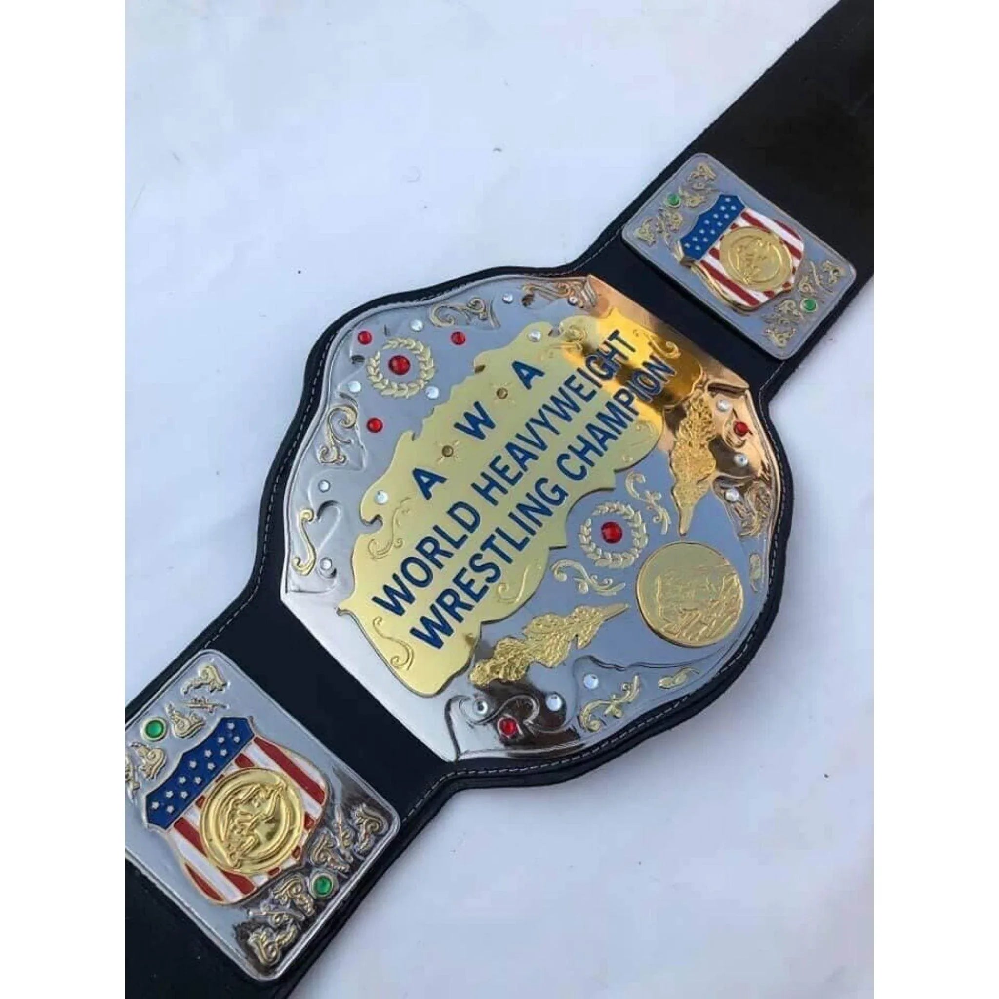 AWA World Heavyweight Championship Inspired Title Belt - 3 | Dash Racegear