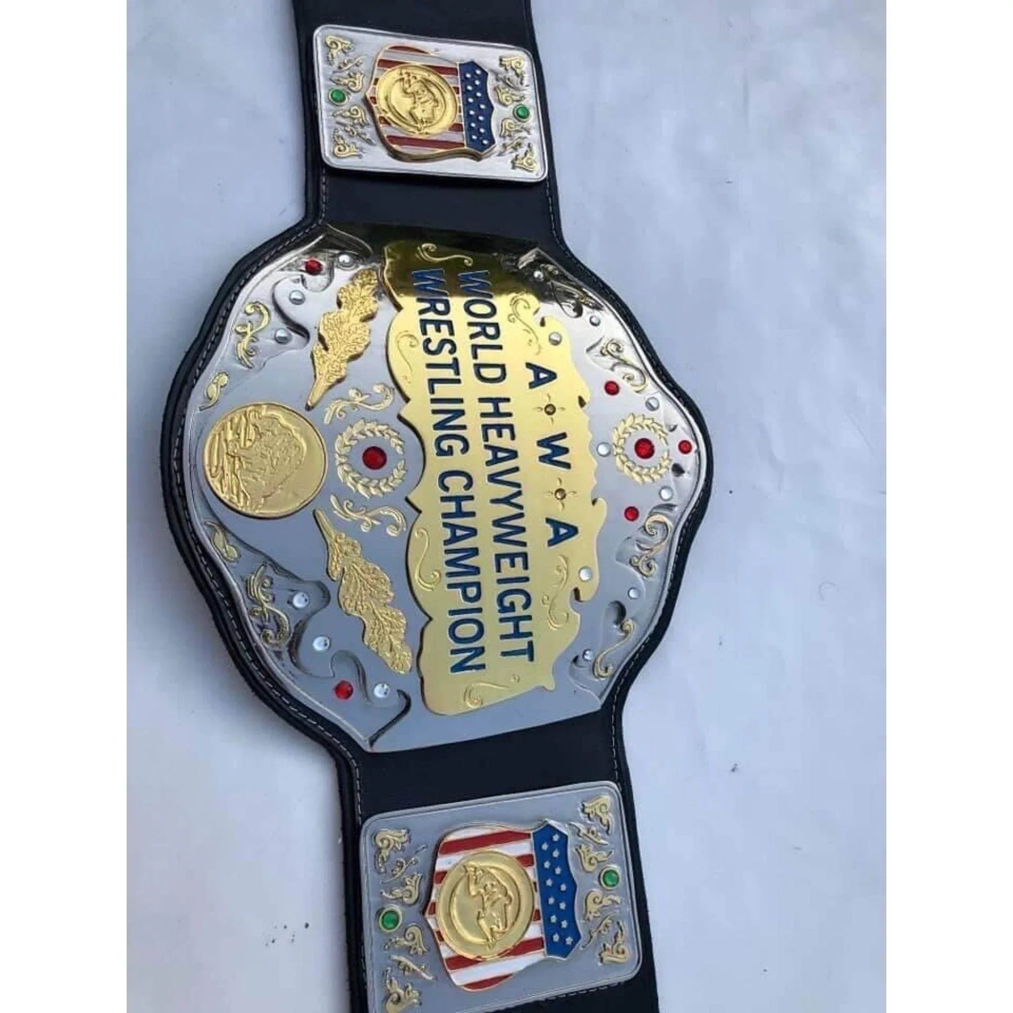 AWA World Heavyweight Championship Inspired Title Belt - 7 | Dash Racegear