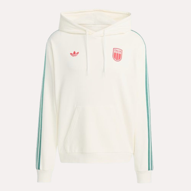 Womens Euro 2025 Adidas Italy Hoodie Hoodie unisex detail view 5 | Dash Racegear — women’s adidas italy football hoodie 2025
