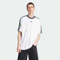 Adidas Adicolor Jersey Jersey unisex detail view 2 | Dash Racegear — Sleek white Adidas Adicolor 2025 jersey with unisex design