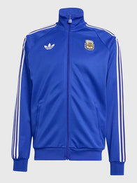 Argentina Adidas Sports Jacket Jacket unisex front product view | Dash Racegear — Blue Argentina Adidas Track Jacket, breathable fabric and sporty design for everyday movement.