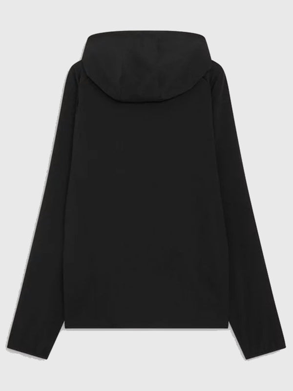 Arsenal Adidas 26/27 Tiro Travel Windbreaker Jacket Jacket unisex detail view 2 | Dash Racegear — Adidas black windbreaker inspired by Arsenal Tiro Travel 26/27 with a clean, contemporary look.