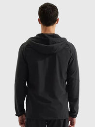 Arsenal Adidas 26/27 Tiro Travel Windbreaker Jacket Jacket unisex detail view 4 | Dash Racegear — Black Adidas Arsenal Tiro Travel windbreaker featuring a modern unisex design and everyday versatility.