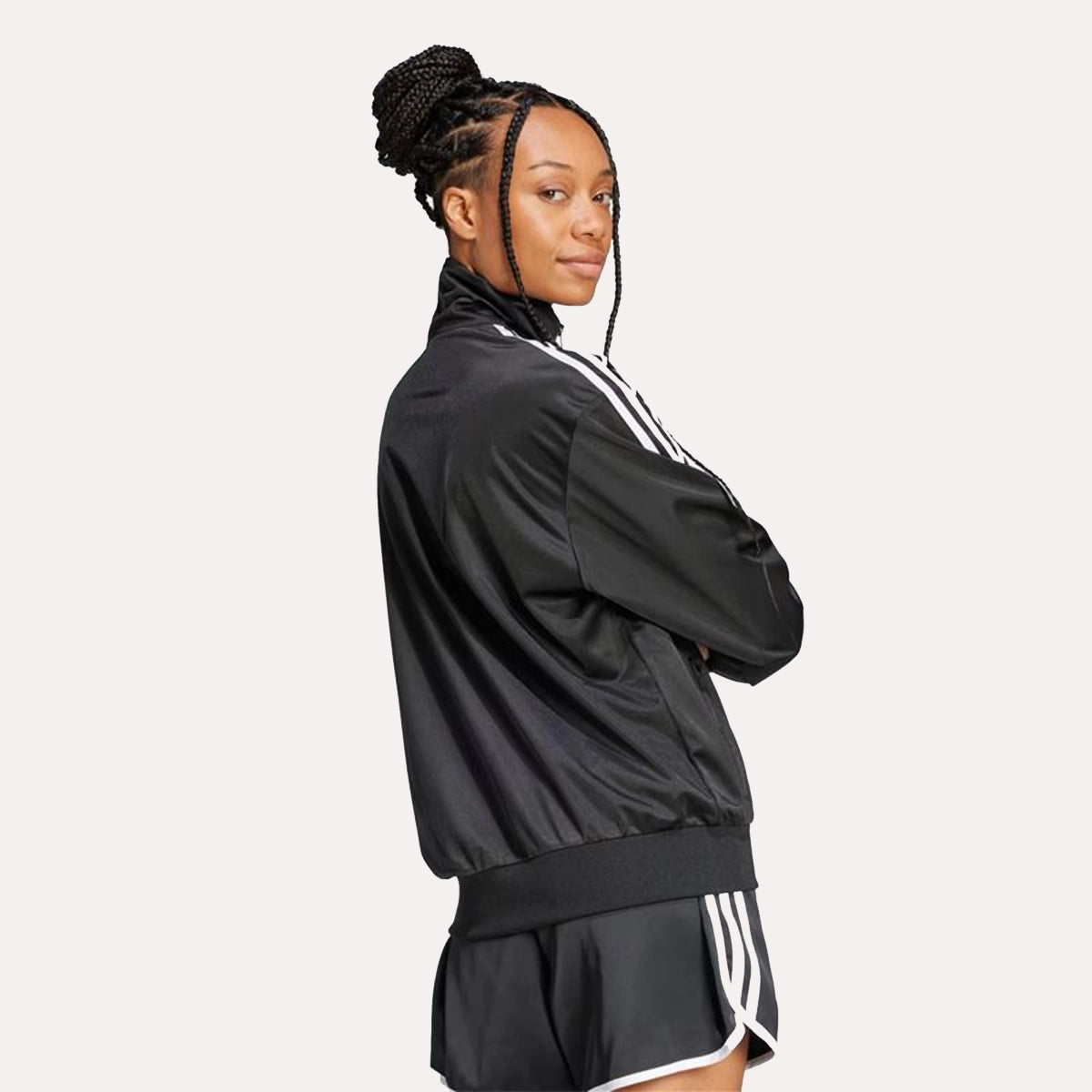 Adidas Classic Adicolor Firebird Track Jacket Jacket unisex detail view 2 | Dash Racegear — Old School Adidas Jacket – Firebird Adicolor Throwback Gear