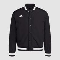 Adidas Dugout Coaches Jacket Jacket unisex front product view | Dash Racegear — Classic Adidas coaches jacket – dugout edition