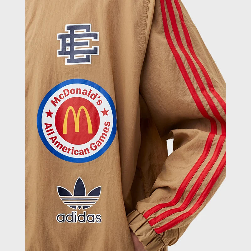 Adidas x Eric Emanuel McDonald’s All American Ceremony Jacket Jacket unisex detail view 3 | Dash Racegear — McDonald's All American Jacket – Adidas x Eric Emanuel Streetwear