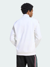 Adidas Inter Miami CF Track Jacket Jacket unisex detail view 3 | Dash Racegear — White Adidas Inter Miami CF 2026 zip-up track jacket crafted for lightweight comfort and versatile casual fashion.