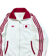 Adidas Japan Track Jacket Jacket unisex detail view 3 | Dash Racegear — Stylish cotton-polyester track jacket for men and women by Adidas Japan