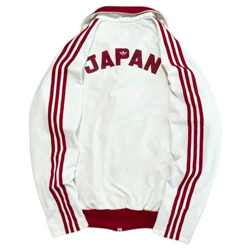 Adidas Japan Track Jacket Jacket unisex detail view 2 | Dash Racegear — Adidas Japan track jacket with cotton-polyester blend and signature accents