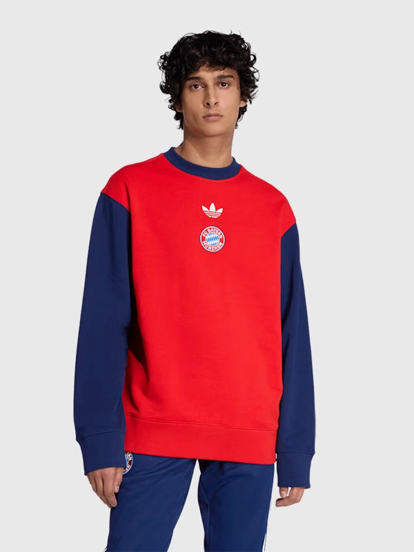 Adidas LFSTLR Crewneck Sweatshirt Sweatshirt unisex detail view 2 | Dash Racegear — Adidas LFSTLR Crewneck Sweatshirt streetwear-inspired outfit