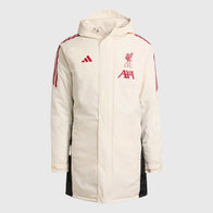 LFC Adidas 25/26 Domestic Long Match Day Jacket Jacket unisex detail view 10 | Dash Racegear — Lightweight match day jacket from Adidas and Liverpool for 2025/26 domestic use