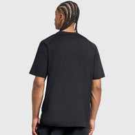 LFC Adidas 25/26 Domestic Training Tee Fashion Apparel unisex detail view 7 | Dash Racegear — 2025/26 black Adidas tee for Liverpool’s domestic sessions, featuring team logo