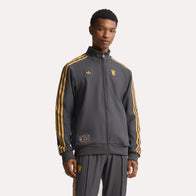 Adidas MUFC Track Jacket Jacket unisex front product view | Dash Racegear — Adidas MUFC Track Jacket – Ultimate Manchester United Fanwear