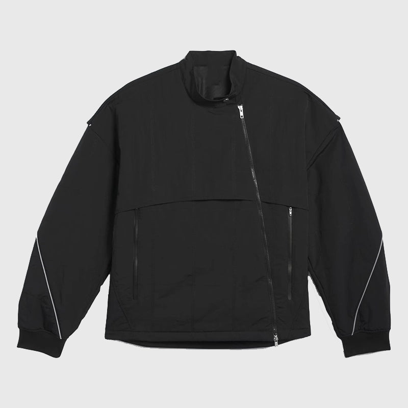 Adidas Motor Ave Racer Jacket Jacket unisex front product view | Dash Racegear — Adidas Motor Ave Racer Jacket inspired by vintage street racing style