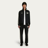 Adidas x Oasis Black Tracksuit Tracksuit unisex detail view 3 | Dash Racegear — Sleek Sportswear – Adidas x Oasis Black Two-Piece